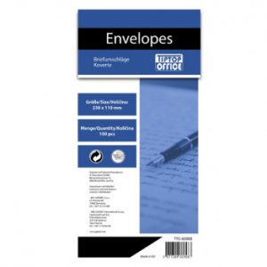 Коверти американ без прозор 1/100