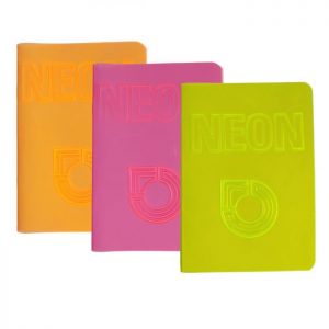 Тетратка А5 пвц неон