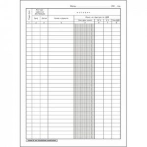 Книга за влезни фактури